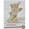 Image 4 : Belleek Ireland Tree Trunk Vase (Measures : 6"H)