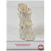 Image 5 : Belleek Ireland Tree Trunk Vase (Measures : 6"H)