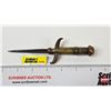 Image 1 : WW1 Brass Trench Art Reamer : (French) (Total Length : 6"L)