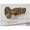Image 1 : Brass Fire Hose Nozzle (Measures : 8"L)