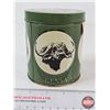 Image 4 : Kenya Safari Tea Tin  (Measures : 4-1/2"H x 4"Dia)