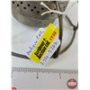 Image 11 : CNR Railway Lamp : Blue Lense (Measures : 9-1/4"H)