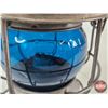 Image 8 : CNR Railway Lamp : Blue Lense (Measures : 9-1/4"H)