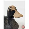 Image 5 : Hand Carved Duck Decoy : Quebec (1920) (Measures : 6-1/2"H x 4-1/2"W x 10"L)