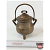 Image 1 : Bronze Replica Saugus Pot (1921) : West Bridgewater Foundry (Measures : 8"H)