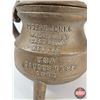 Image 2 : Bronze Replica Saugus Pot (1921) : West Bridgewater Foundry (Measures : 8"H)