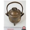 Image 3 : Bronze Replica Saugus Pot (1921) : West Bridgewater Foundry (Measures : 8"H)