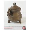 Image 7 : Bronze Replica Saugus Pot (1921) : West Bridgewater Foundry (Measures : 8"H)