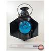 Image 2 : Antique HLP CNR Lantern : Originally from the Athabasca Hotel - Jasper, Alberta (Amber, Blue & Red L
