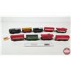 Image 1 : Marx Toy Tin Train Cars (9) : "O" Gauge