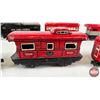 Image 3 : Marx Toy Tin Train Cars (9) : "O" Gauge