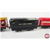 Image 7 : Marx Toy Tin Train Cars (9) : "O" Gauge