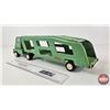 Image 4 : Vintage Tonka Car Hauler Truck & Trailer (Measures : 5"H x 4"W x 18-1/2"D)