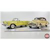 Image 1 : Diecast Model Cars (2) : (1:18 Scale) : - 1950 Chevy Bel Air Hardtop - 1957 Chevy Bel Air Convertibl