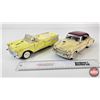 Image 2 : Diecast Model Cars (2) : (1:18 Scale) : - 1950 Chevy Bel Air Hardtop - 1957 Chevy Bel Air Convertibl