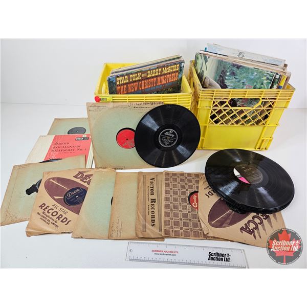 Album Collection (55+) : Large Variety of Old Timer, Country, Christmas, Etc!