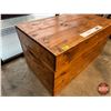 Image 2 : Wooden Trunk (Measures : 22"H x 39"W x 22-1/2"D)