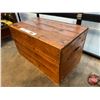 Image 3 : Wooden Trunk (Measures : 22"H x 39"W x 22-1/2"D)