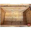 Image 5 : Wooden Trunk (Measures : 22"H x 39"W x 22-1/2"D)