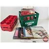 Image 1 : Album Collection (60+) : Large Variety of 60's ; 70's ; 80's (Pop & Country) c/w Canada Dry Crate &