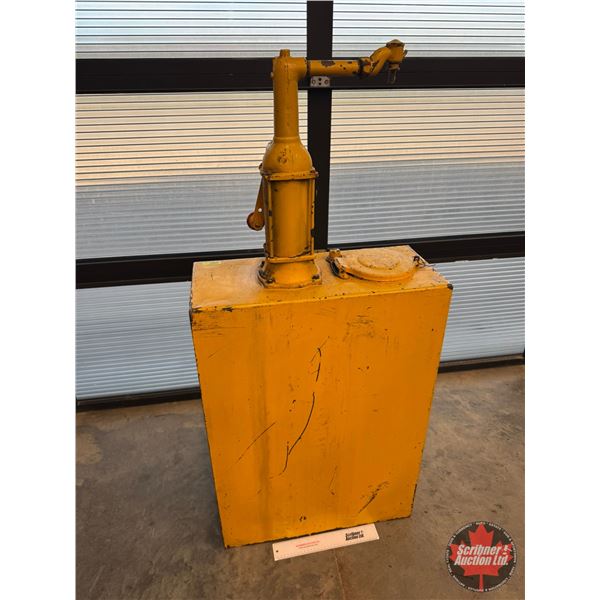 Red Head Motor Bulk Oil Lubester (Measures : 51-1/2"H x 23"W x 10"D)