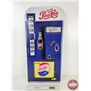 Image 1 : Pepsi-Cola Modern Tin Embossed Sign (Measures : 30"H x 14"W)