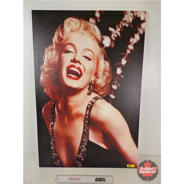 Modern Photo Canvas : Marilyn Monroe (Measures : 35-1/2"H x 23-3/4"W)