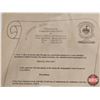 Image 13 : Official Police Wood Baton : (Signed "Sincerely, John Gotti") (In Presentation Frame) (c/w COA) (Fra