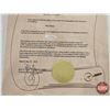 Image 14 : Official Police Wood Baton : (Signed "Sincerely, John Gotti") (In Presentation Frame) (c/w COA) (Fra