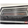 Image 4 : Official Police Wood Baton : (Signed "Sincerely, John Gotti") (In Presentation Frame) (c/w COA) (Fra