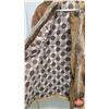 Image 2 : Fur Coat : Muskrat & Possibly Coyote or Fox Collar and Bottom Trim : Size Unknown (Note : Seam Separ