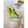 Image 10 : Fur Coat : Rabbit : Opera Brand : Size Small  (Note : Hole in Left Hand Sleeve Elbow)