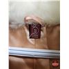 Image 6 : Fur Coat : Rabbit : Opera Brand : Size Small  (Note : Hole in Left Hand Sleeve Elbow)