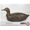Image 2 : Wooden Duck Decoy (Consignor Tag - Working Black Hen 1920's)  (Measures : 6"H x 5-1/4"W x 15"L)