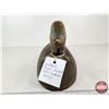 Image 7 : Wooden Duck Decoy (Consignor Tag - Working Black Hen 1920's)  (Measures : 6"H x 5-1/4"W x 15"L)