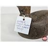 Image 9 : Wooden Duck Decoy (Consignor Tag - Working Black Hen 1920's)  (Measures : 6"H x 5-1/4"W x 15"L)