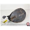 Image 9 : Wooden Duck Decoy (Consignor Tag - Working Blue Bill Drake Glass Eyes c/1960's)  (Measures : 5-1/2"H