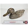 Image 1 : Wooden Duck Decoy (Consignor Tag - Working Black Stamped KLNT Found On Lake St.Peter)  (Measures : 5