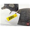 Image 12 : Wooden Duck Decoy (Consignor Tag - Working Teal Early 1930's)  (Measures : 5"H x 4-1/4"W x 12"L)