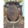 Image 8 : Vintage Deer Head Hat Rack : Moulded Plastic  (Measures : 21"H x 20-1/2"W x 9-1/4"D)
