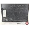 Image 3 : Single Sided Tin Embossed Pepsi Menu Chalkboard  (Measures : 27-1/4"H x 19-1/4"W)