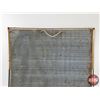 Image 5 : Single Sided Tin Embossed Pepsi Menu Chalkboard  (Measures : 27-1/4"H x 19-1/4"W)