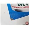 Image 5 : Single Sided Tin Carnation Evaporated Milk Sign (Measures : 17-3/4"H x 11-3/4"W)