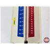 Image 4 : Ray-O-Vac Vintage Wall Thermometer : Moulded Plastic (Measures : 18-1/4"H x 6-3/4"W)