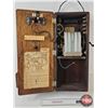 Image 6 : Northern Electric Wood Box Telephone (circa 1917) (Measures : 20-1/2"H x 9-1/2"W x 14"D)