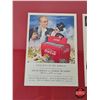 Image 2 : Quality Glass Framed & Matted Coca-Cola Magazine Ads from 1940's & 1950's (Measures : 27-1/2"H x 24-