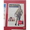 Image 3 : Quality Glass Framed & Matted Coca-Cola Magazine Ads from 1940's & 1950's (Measures : 27-1/2"H x 24-