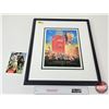 Image 1 : Quality Glass Framed & Double Matted Coca-Cola Magazine Ad Featuring Sprite Boy c/w Coca-Cola Reprod