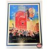 Image 2 : Quality Glass Framed & Double Matted Coca-Cola Magazine Ad Featuring Sprite Boy c/w Coca-Cola Reprod