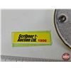 Image 10 : Porcelain "Have a Coca-Cola" Palm Press (Notes : 1 Grommet Missing & Some Chipping) (Measures : 3-3/